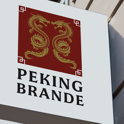 Brand og visuel identitet designet for Peking Brande